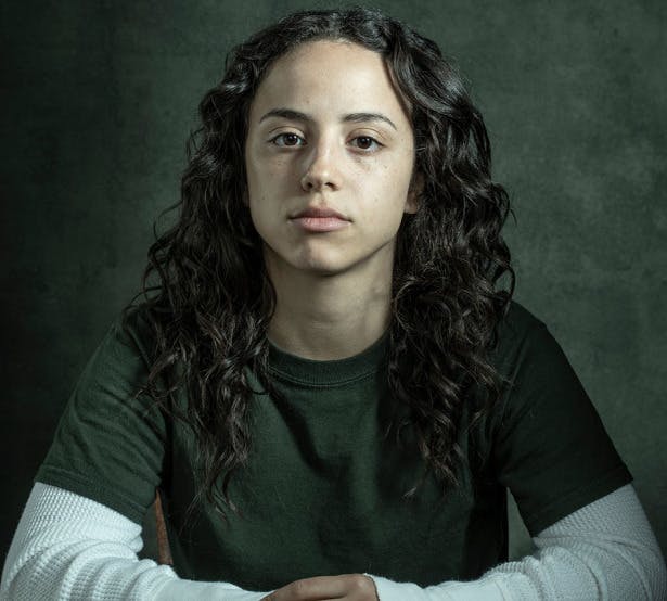 Kiana Madeira as Angel in the web television series 'Sacred Lies'.