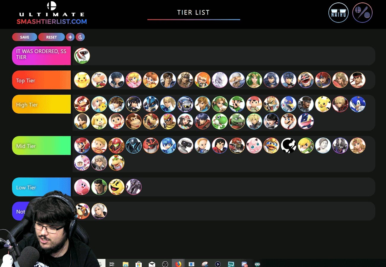 'Smash Ultimate' Tier List ZeRo Weighs in With Early Roster Rankings