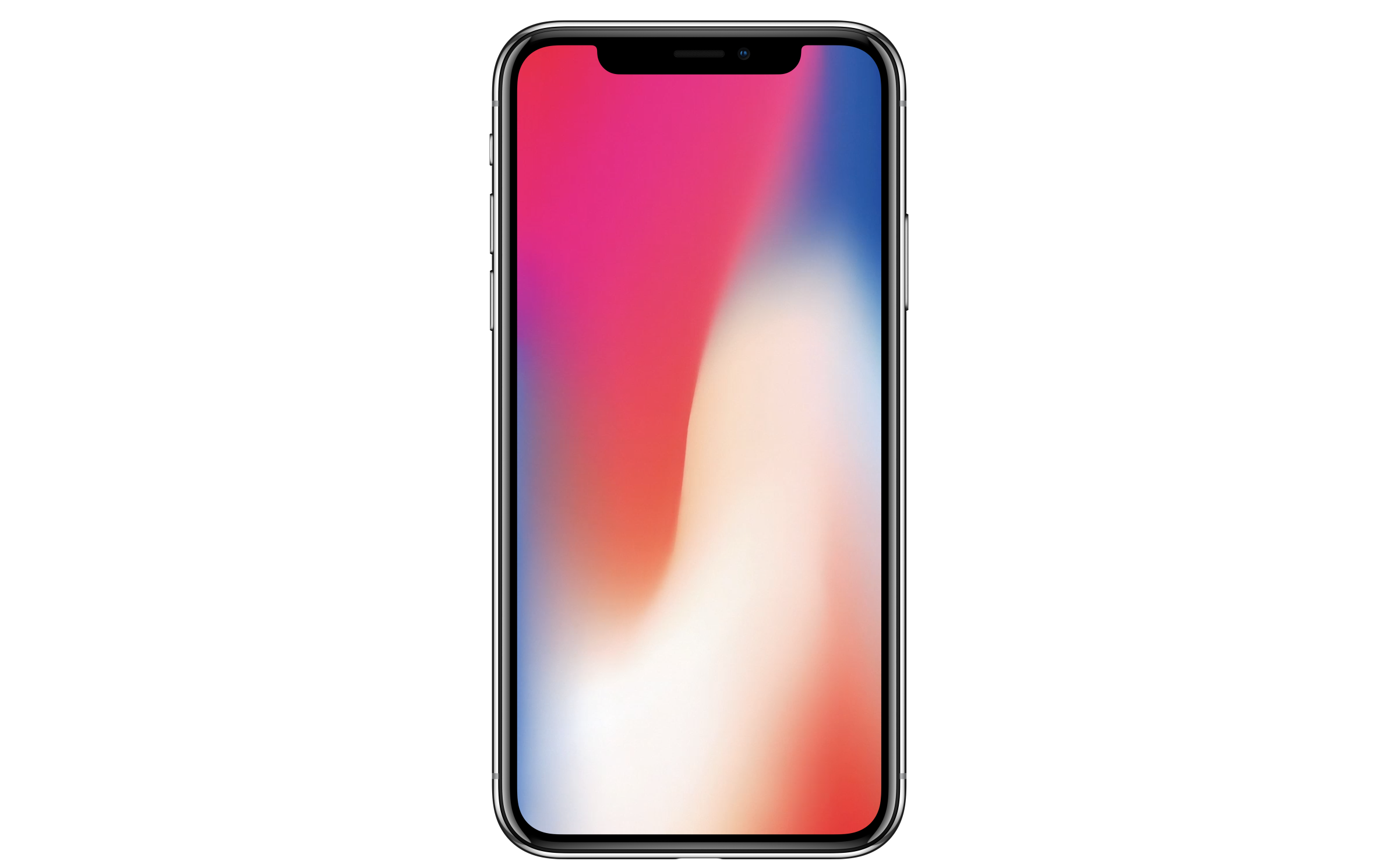The iPhone X as seen on Apple's website