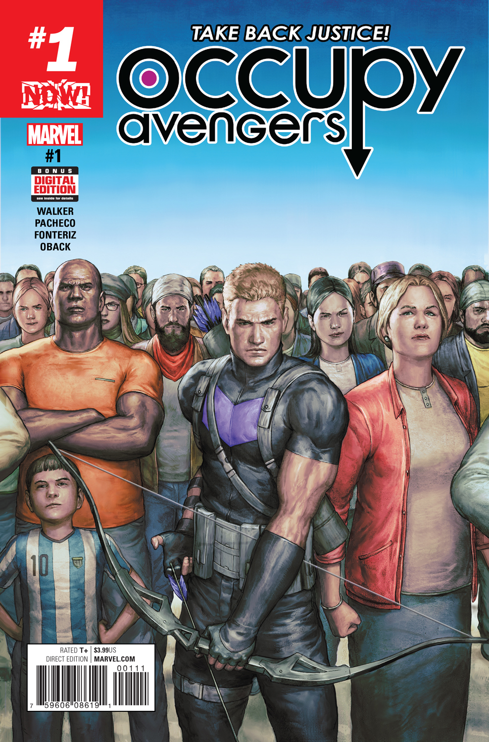 Hawkeye Will Defend the Average American in ‘Occupy Avengers’ Inverse