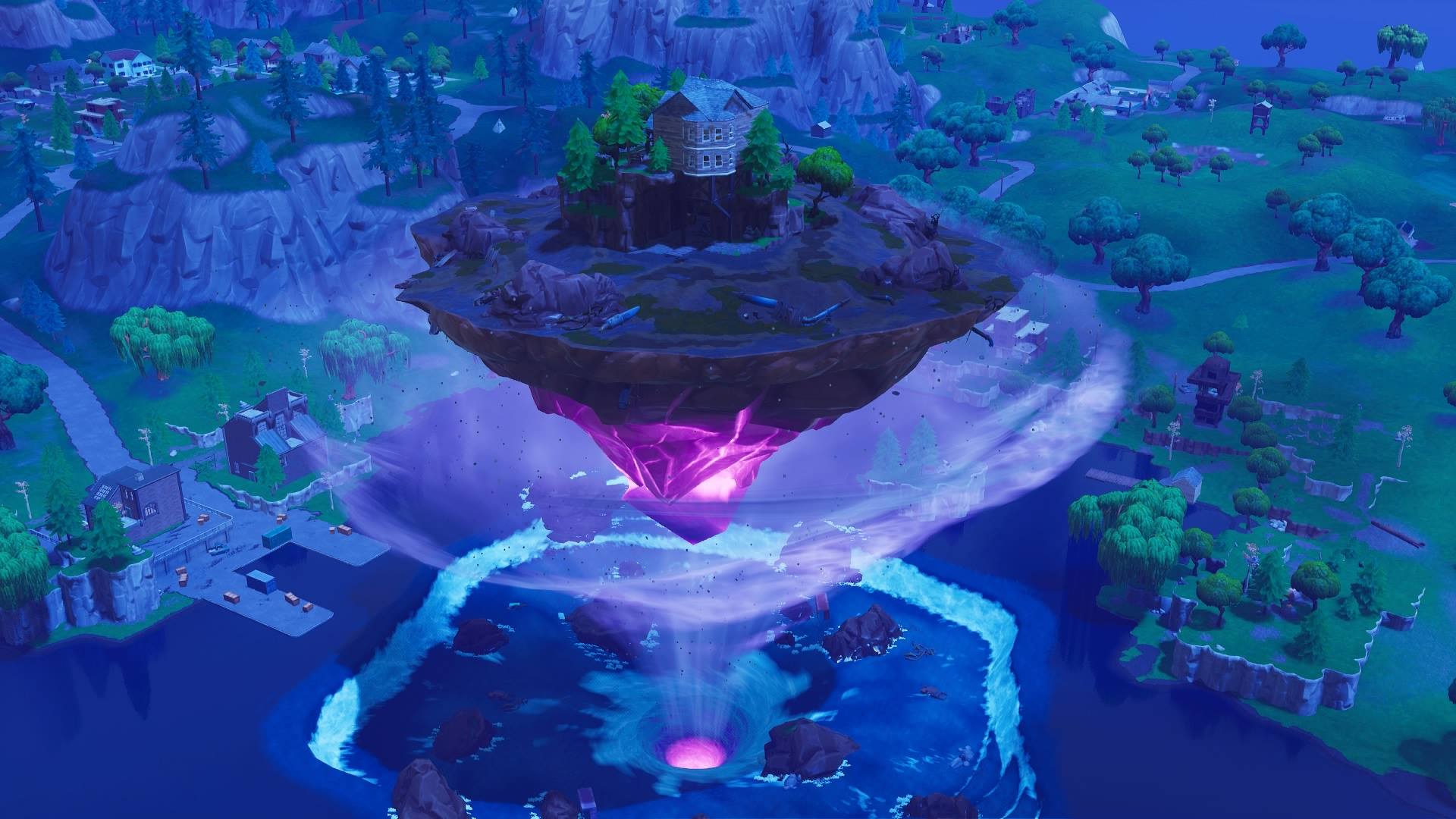 fortnite map changes in season 6 haunted castle loot lake and more inverse - fortnite loot lake right now