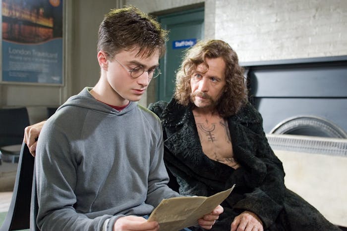 Daniel Radcliffe and Gary Oldman