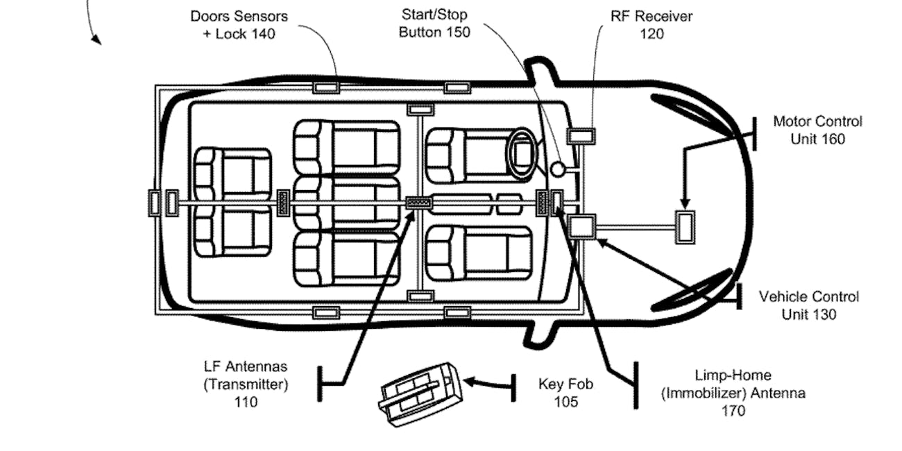apple car project titan patent