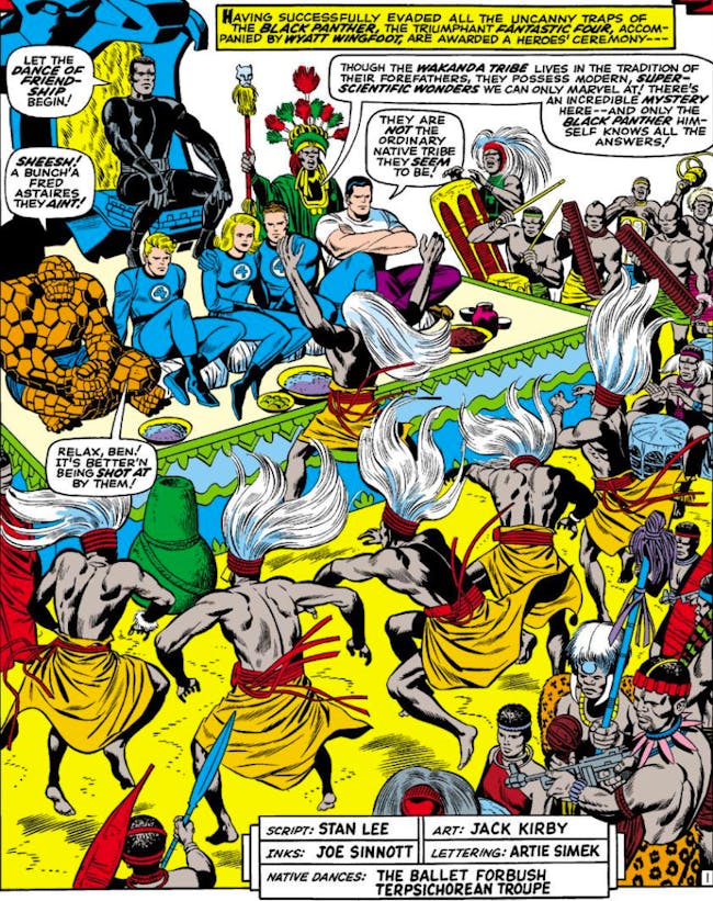 Black Panther Fantastic Four Marvel
