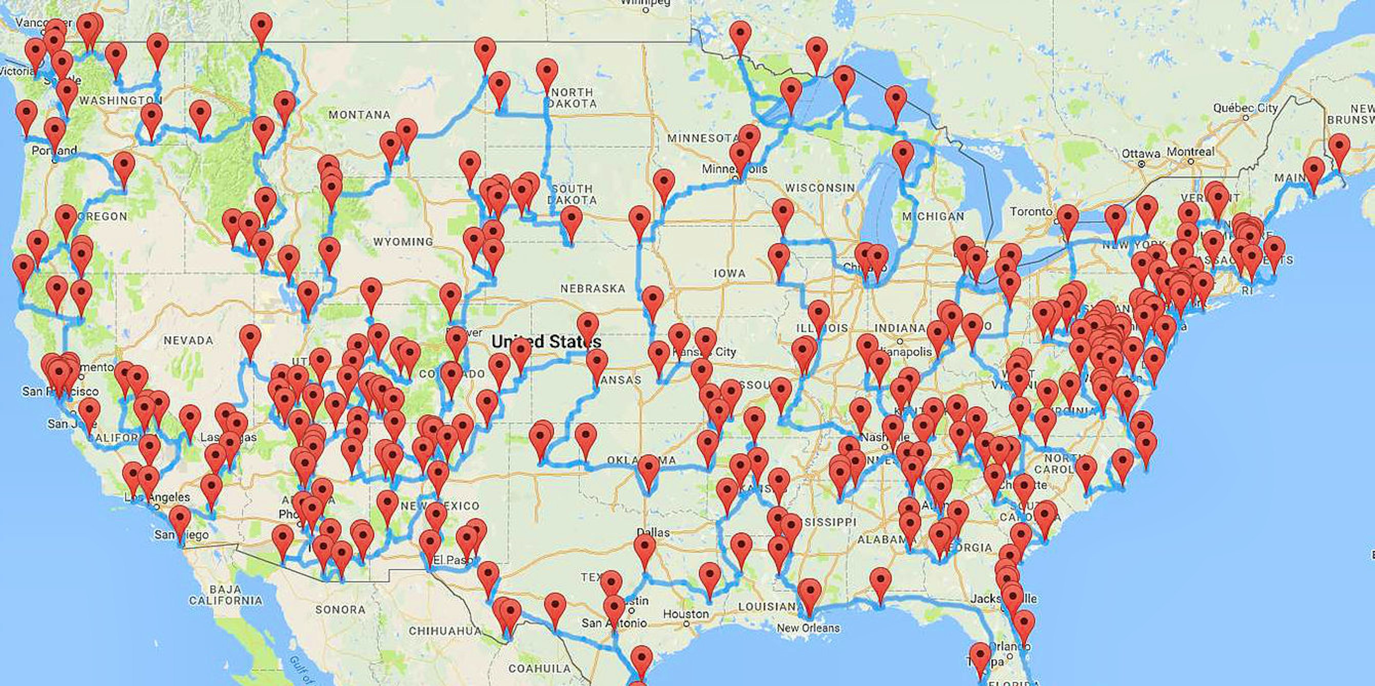 These Guys Found the Best 375Stop U.S. Road Trip With Science Inverse