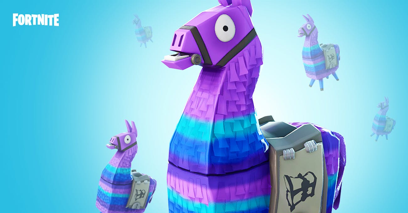 supply llamas are also a great source of supplies in fortnite battle royale - fortnite lama karte
