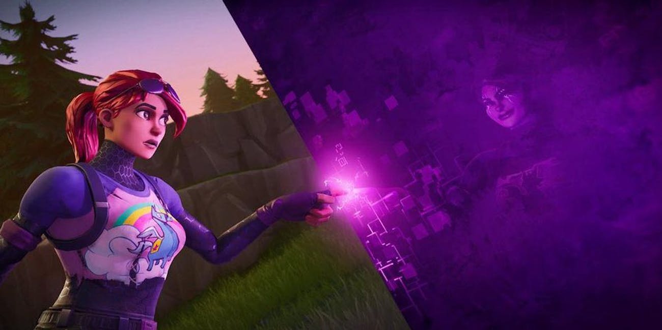 fortnite purple cube - fortnite season 4 battle pass leaked
