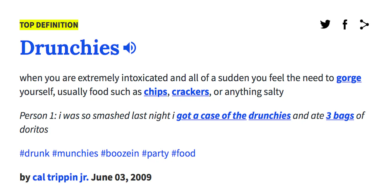 'Drunchies' Study Explains Why All Your Favorite Hangover ...