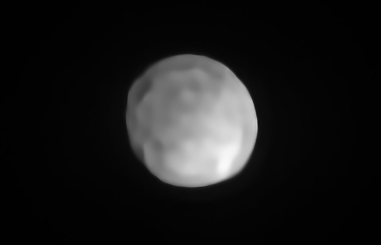 Hygiea, the fourth largest asteroid in the solar system, may be classified as a dwarf planet.
