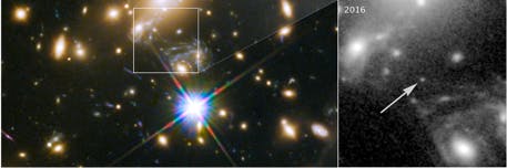 Gravitational lensing allowed astronomers to view a star, which they call Icarus, 9 billion light-years away.