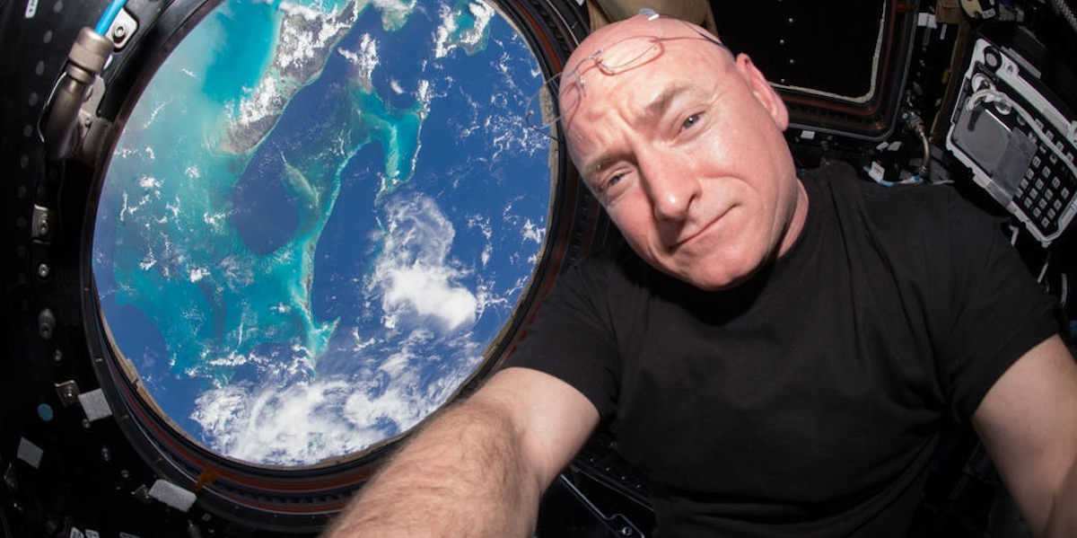 Image result for That Viral Story About Scott Kelly's Genes Changing in Space Is Wrong