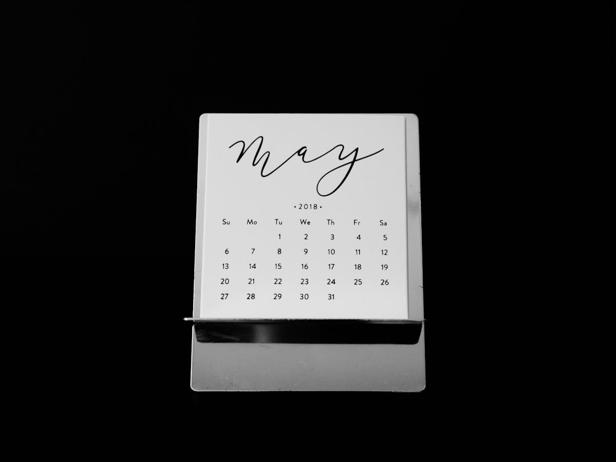 may 2018 calendar