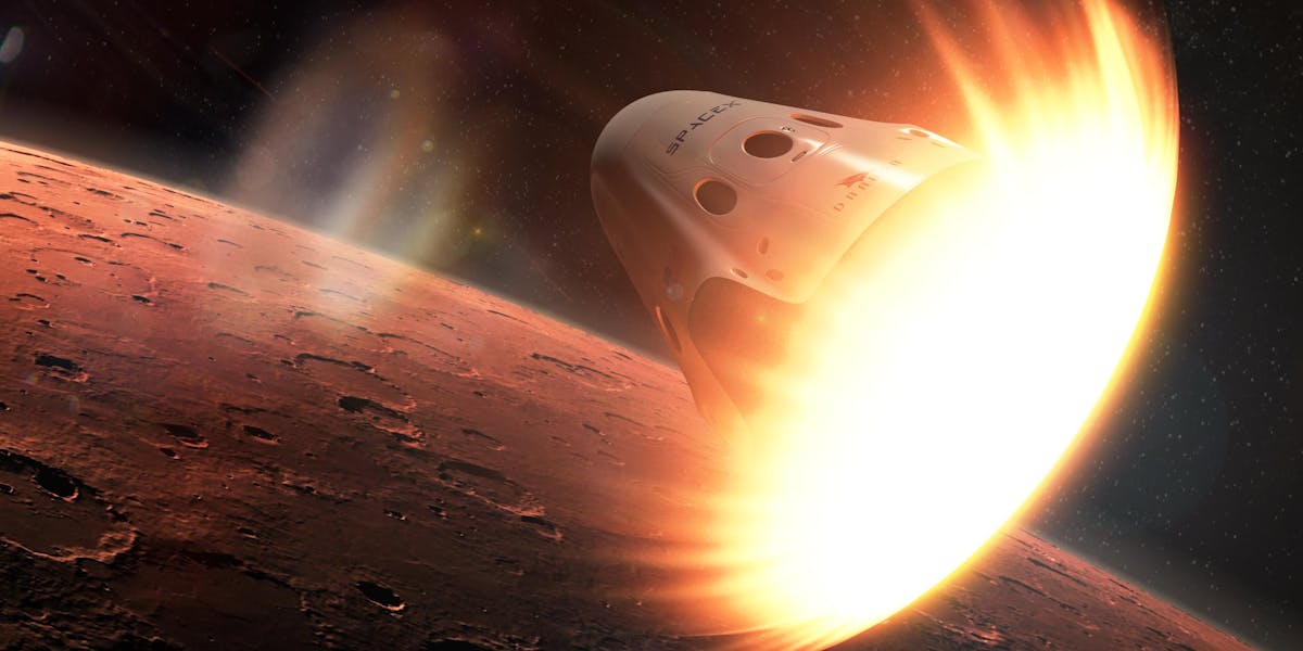 Elon Musk Unveils SpaceX�s Timeline for Sending People to