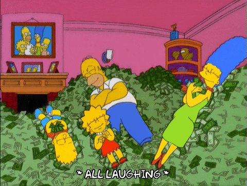 Simpsons money