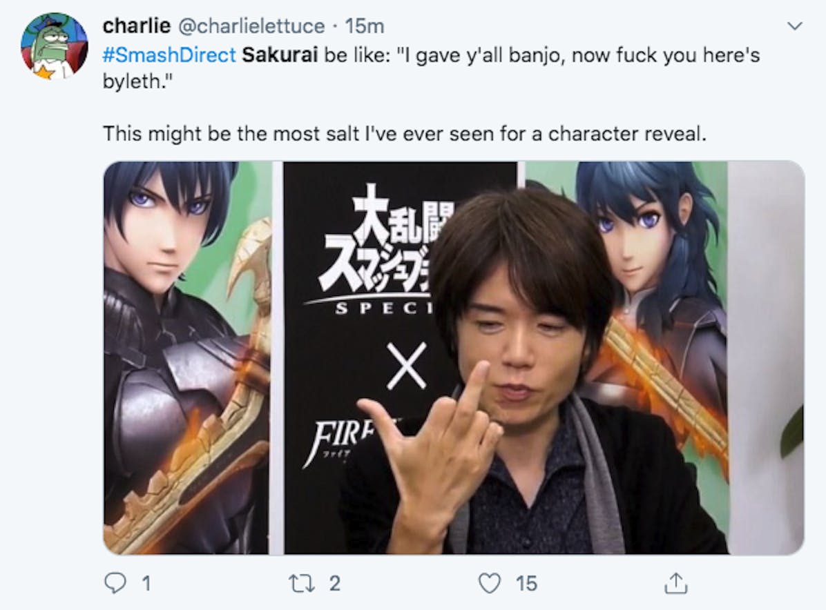 Super Smash Bros Ultimate Masahiro Sakura