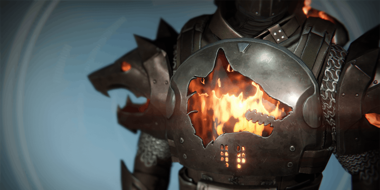 That;s a sweet set of armor, you might say.