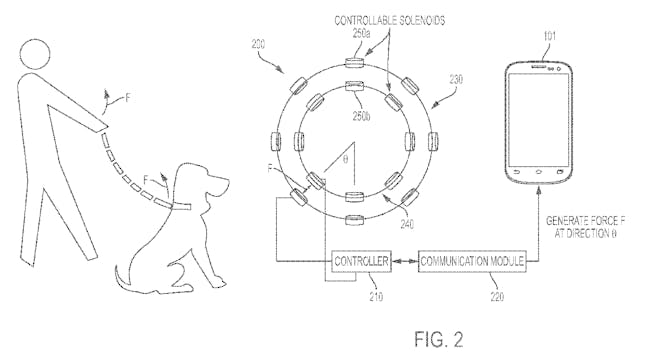 samsung virtual dog leash