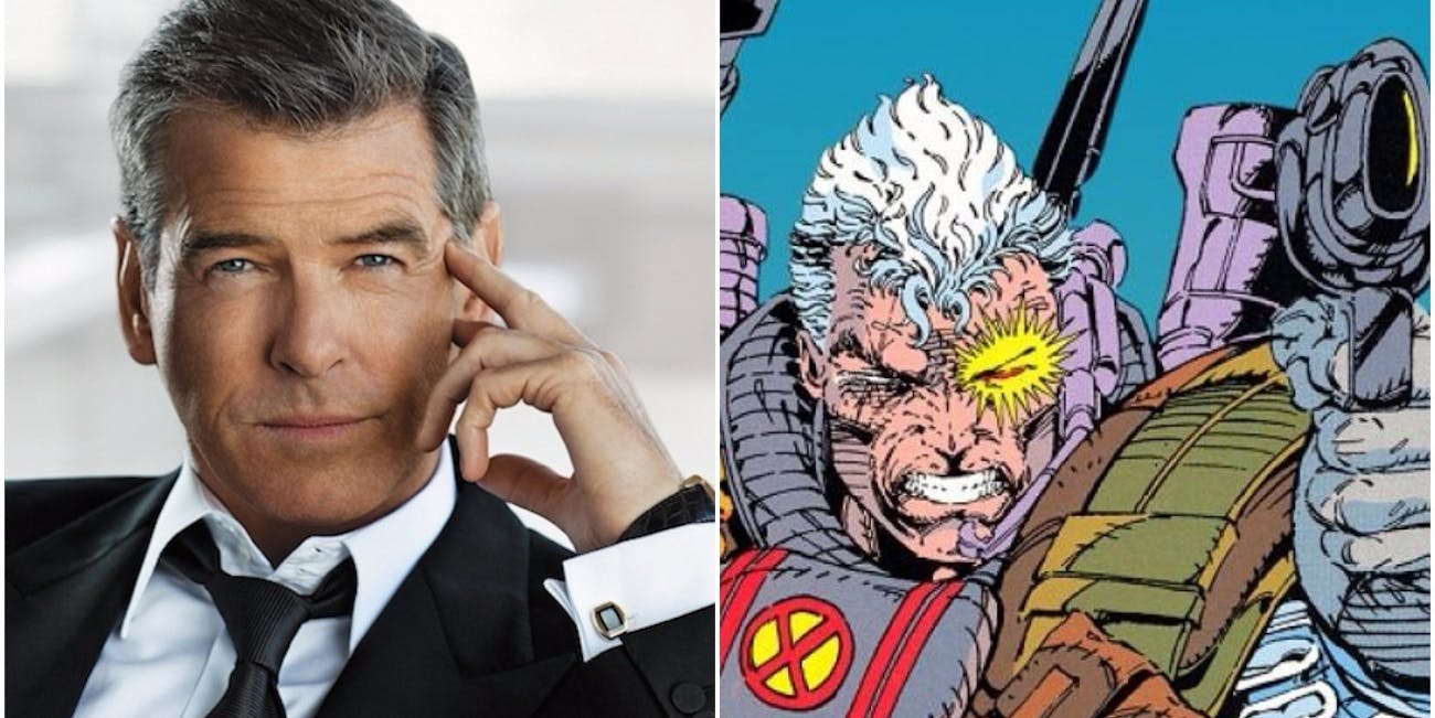 Pierce Brosnan and Marvel's Cable
