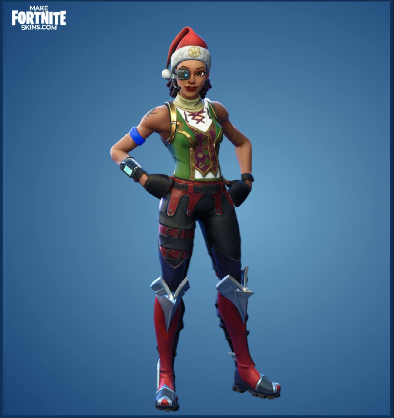 Fortnite Skin Creator How To Make Your Own For Fun Inverse - merry christmas ya filthy animal