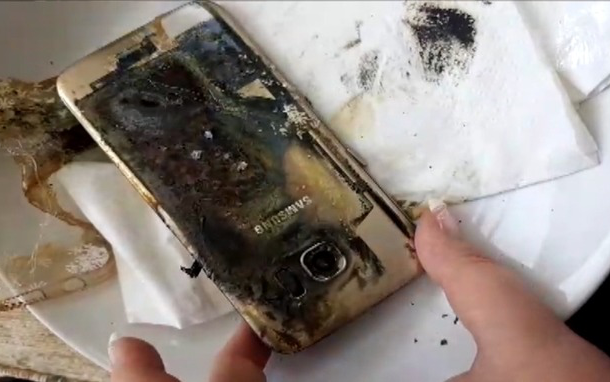 Video Surfaces of Samsung Galaxy Note 7 Phone Explosion Inverse