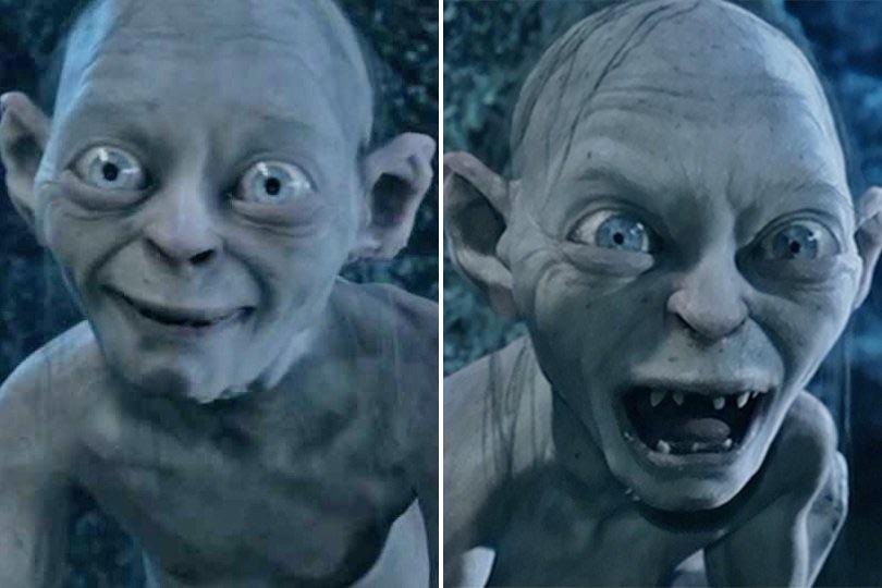 the lord of the rings the return of the king frodo vs gollum