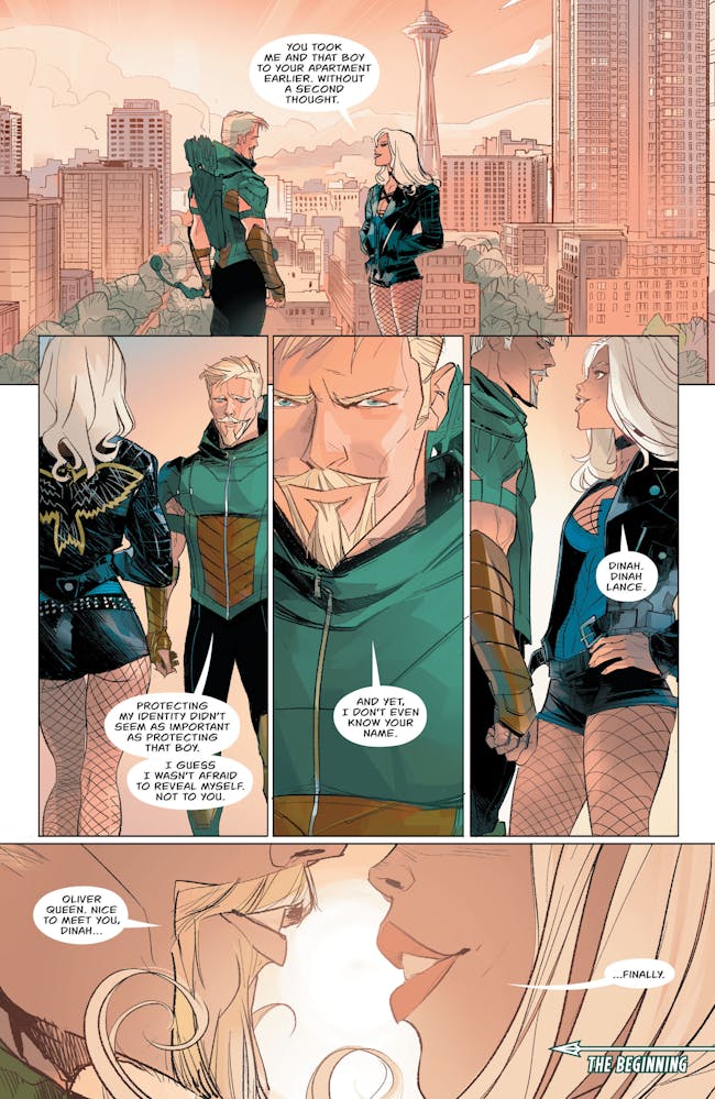 Green Arrow Black Canary Rebirth
