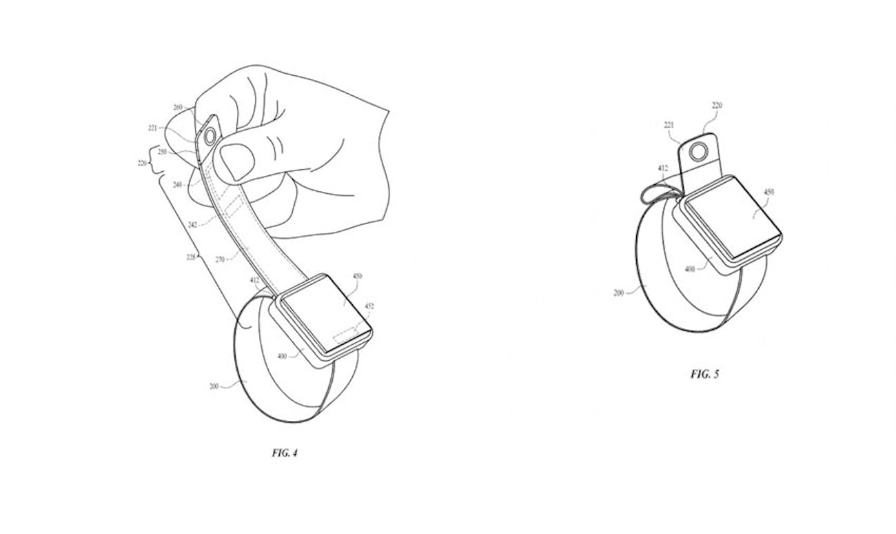 apple watch camera band patent