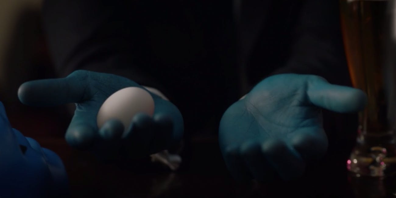 Doctor Manhattan's egg.