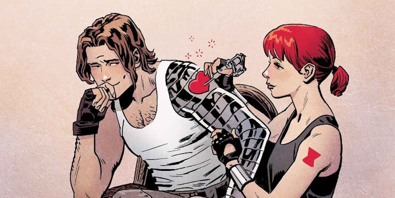 Marvel Comics Black Widow #10 Cover