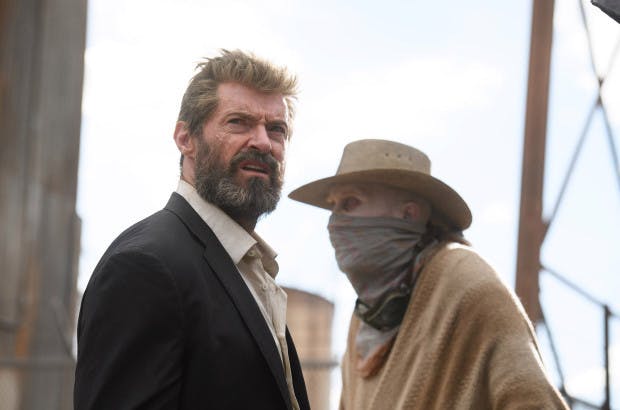 Logan and Caliban discuss smuggling Laura to safety.