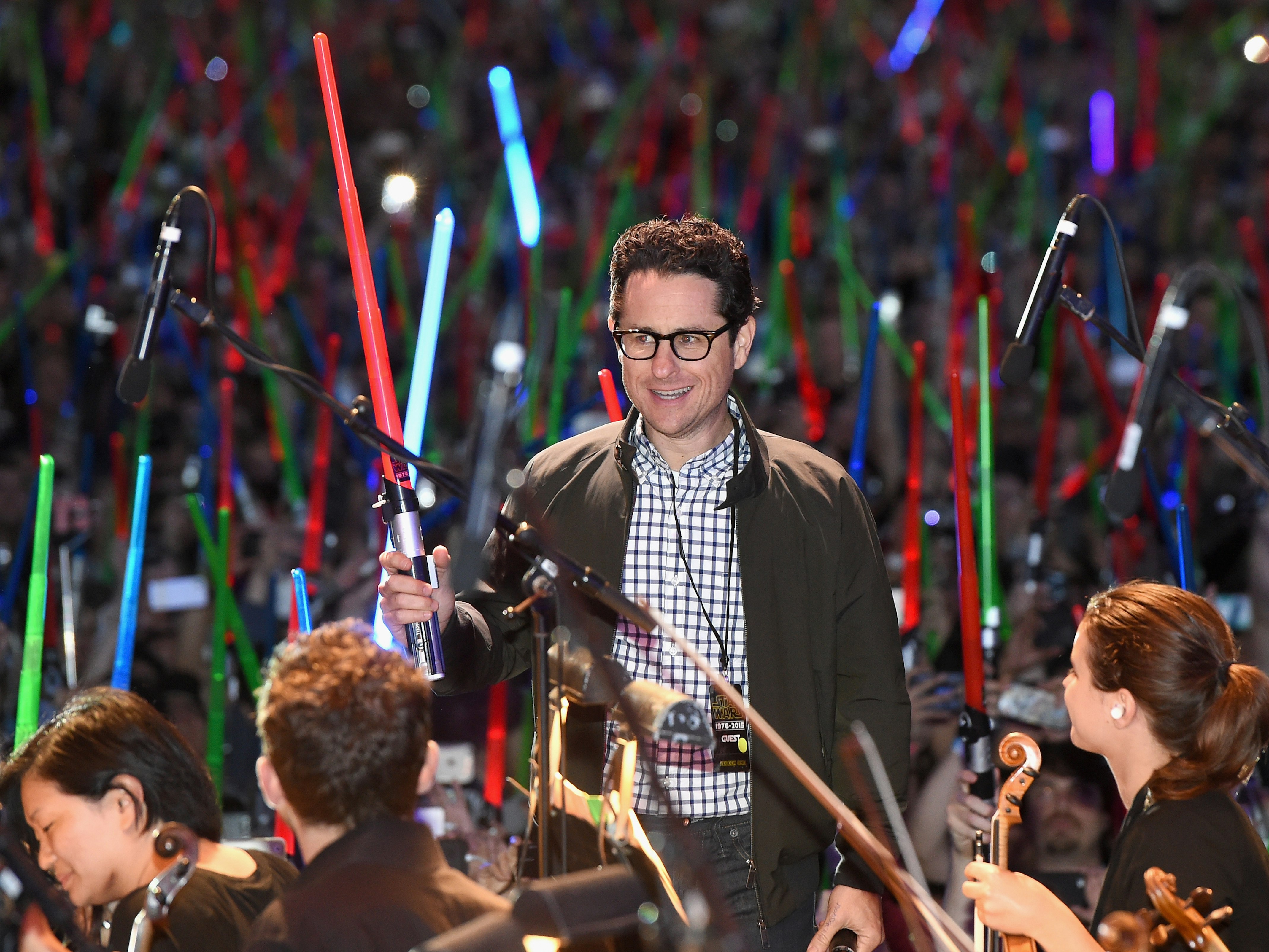 J J Abrams Broke His Back On A Star Wars The Force
