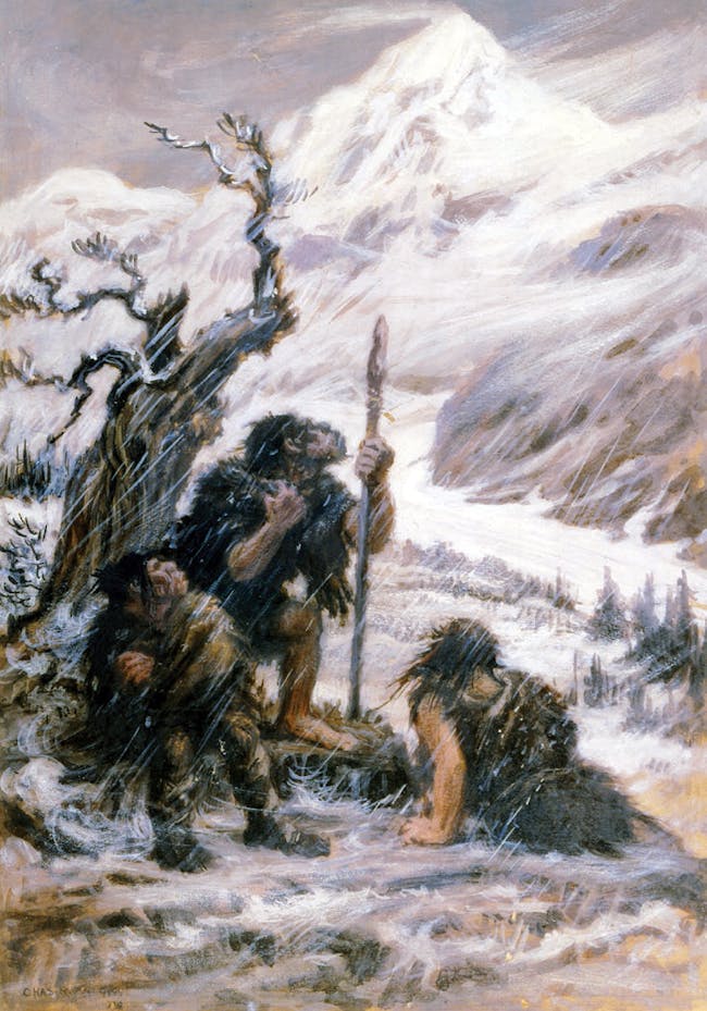 Snowbound, Oil on canvas, 26 x 20 in. On extended loan to the Staten Island Museum, New York City