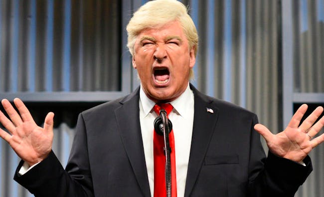 Alec Baldwin as Donald Trump on SNL