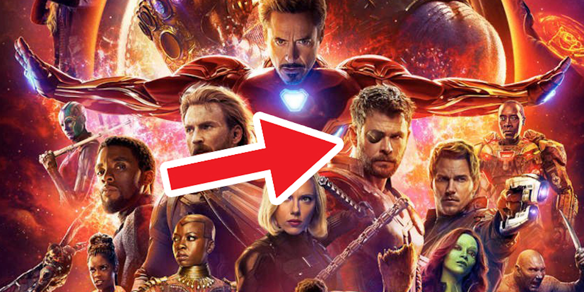 'Avengers: Infinity War' Poster Has an Eye-Opening Mistake 