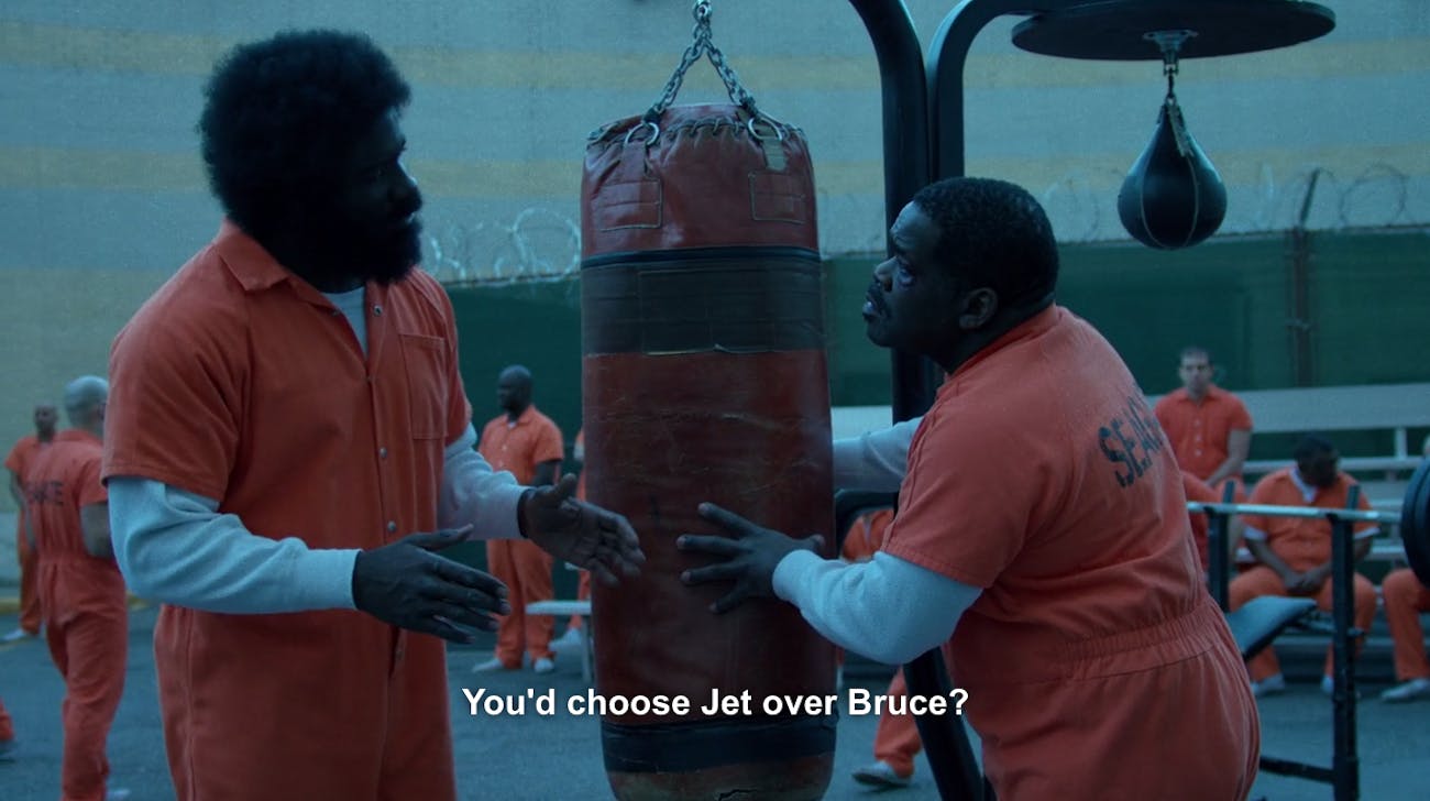 Luke Cage Bruce Lee Jet Li Squabbles Netflix