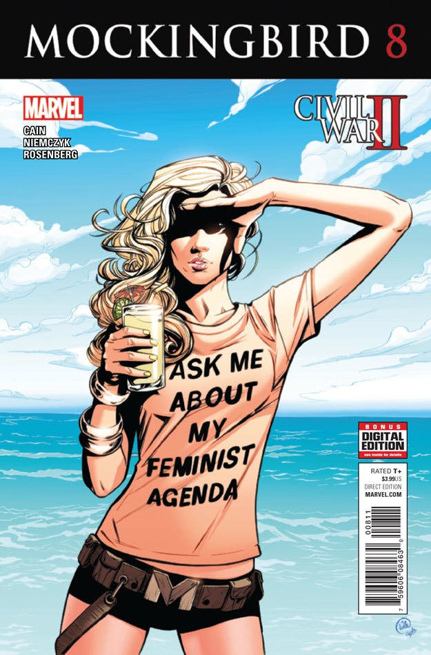 Cover for Marvel's Mockingbird #8