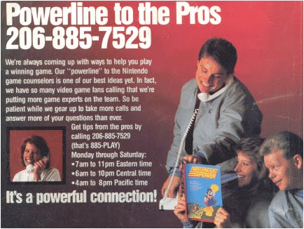 Nintendo Power Line