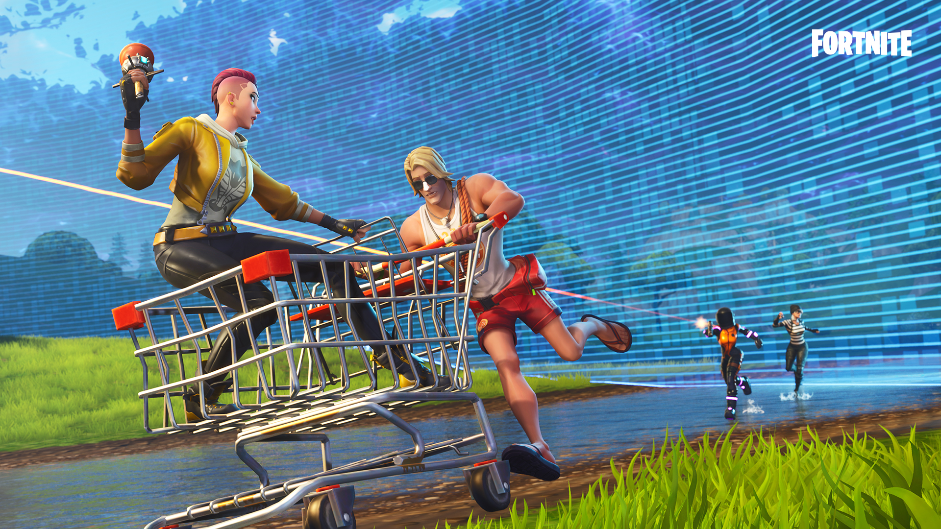 fortnite s new steady storm ltm is the most harrowing game mode so far - fortnite storm wallpaper