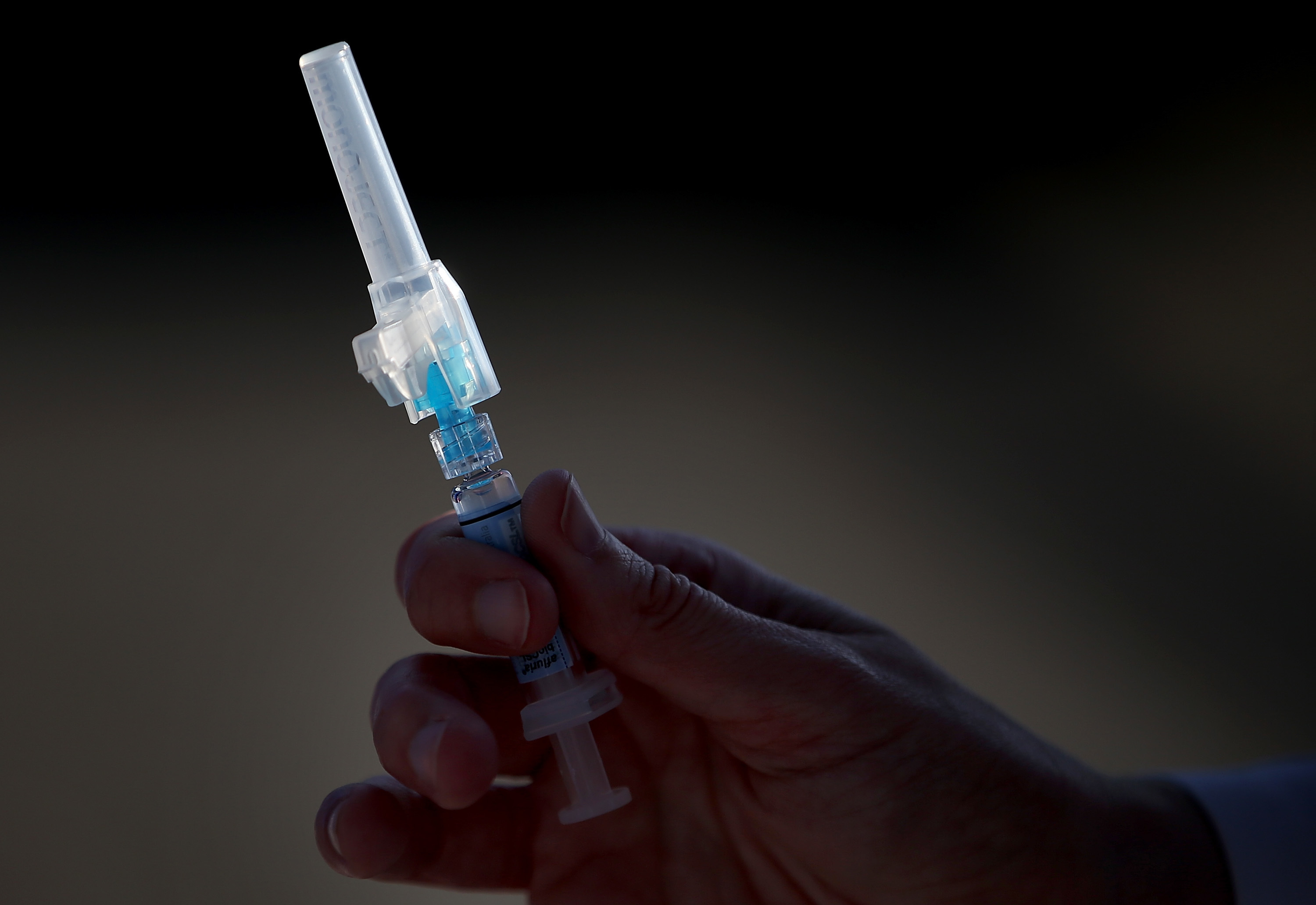 The Zika Virus Vaccine There S Good News And Bad News Inverse   San Pablo Ca   November 06  A Nurse Holds A Syringe Filled With Flu Vaccine During A Drive Thru Fl 