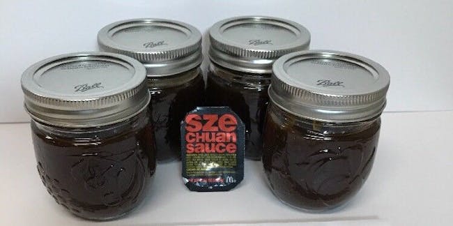 Artisanal Szechuan Sauce.
