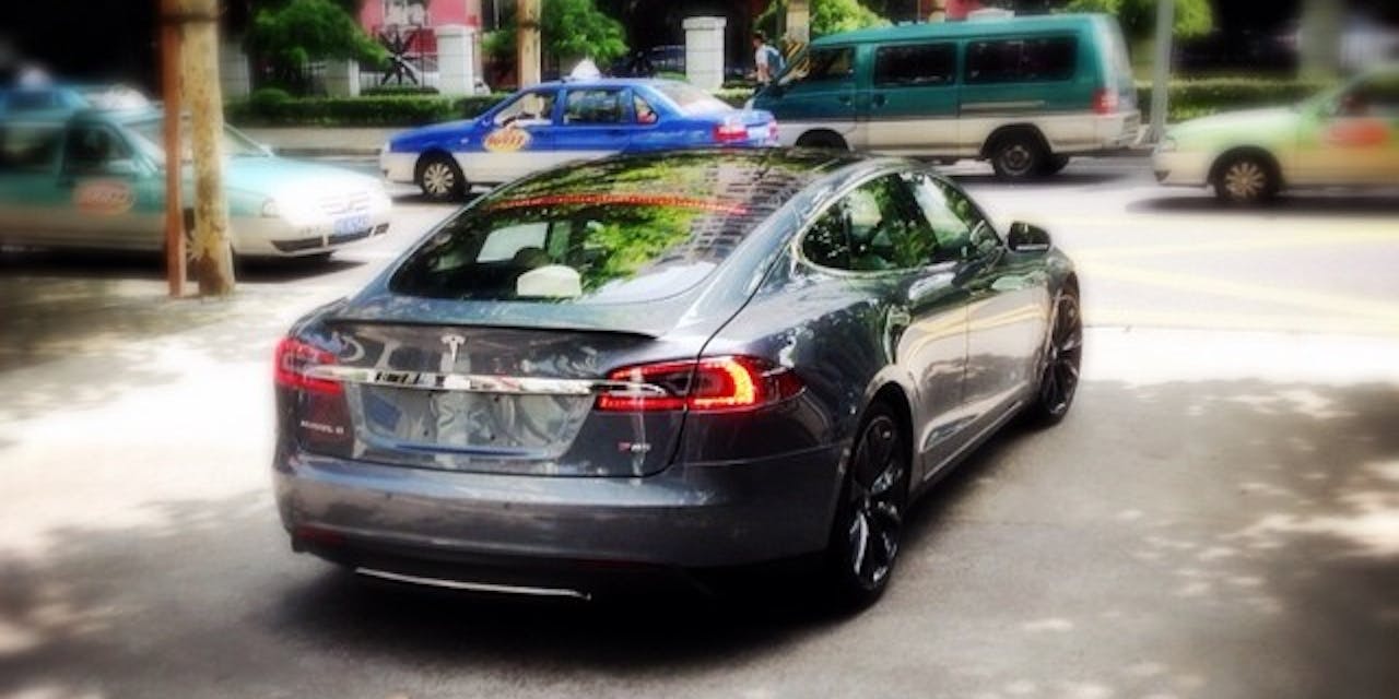 #tesla in #shanghai #goelectric