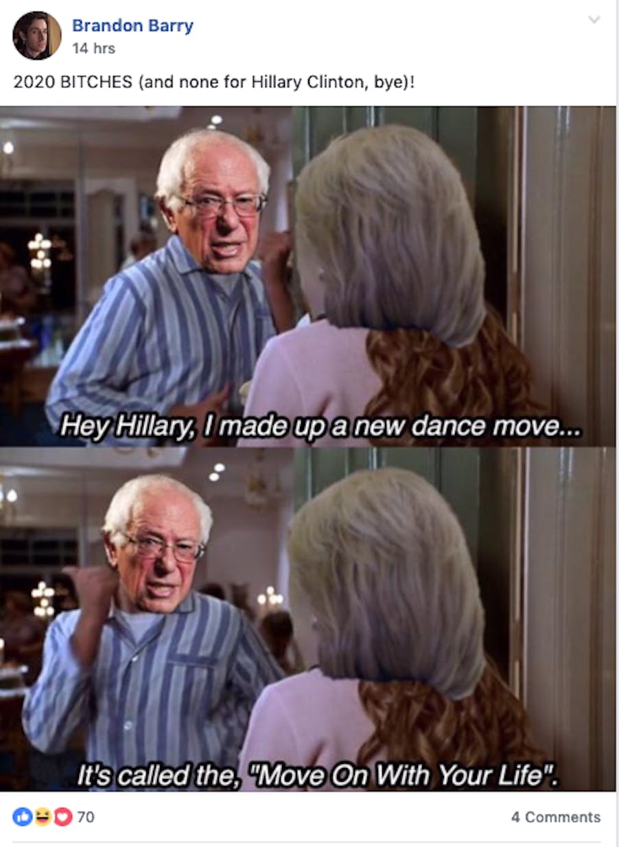 berine sanders facebook memes 2020