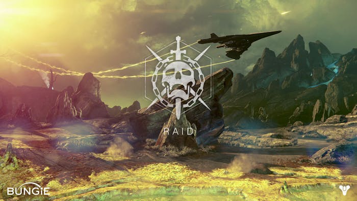 The infamous skull with swords and chains signifies death in 'Destiny.'