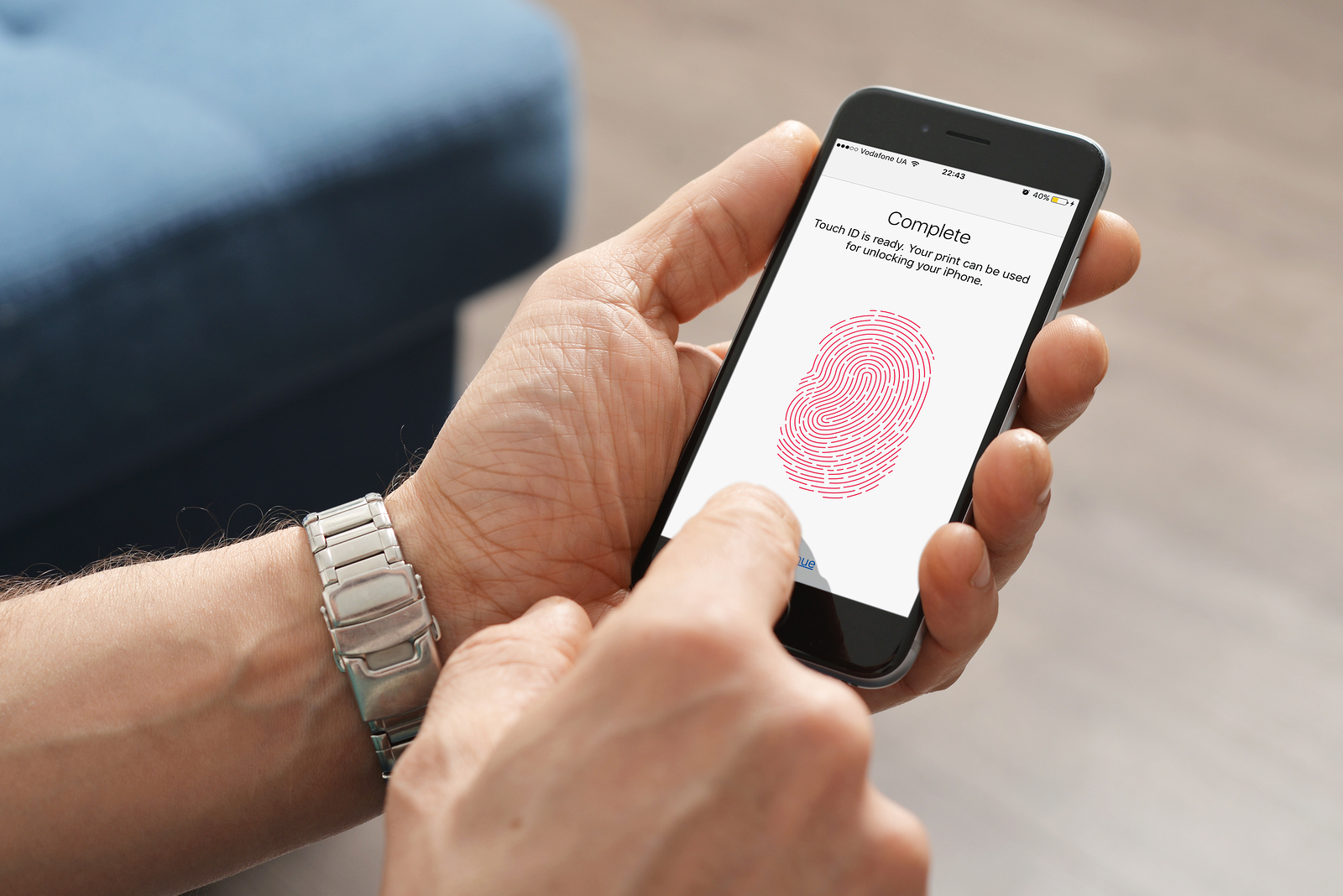 Resultado de imagen para iphone Touch ID