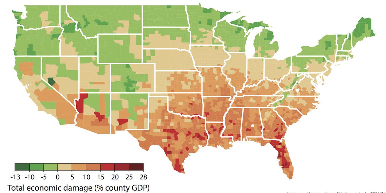 Maps Show How Climate Change Will Make U.S. Inequality Worse | Inverse