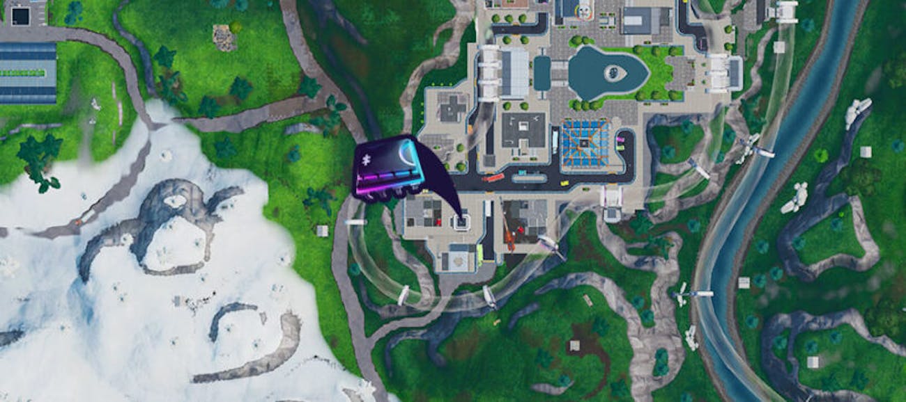 fortnite week 9 utopia fortbyte location