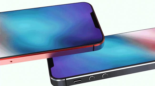 iPhone SE 2 concept sketch.