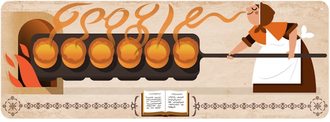 Google doodle Hannah Glasse
