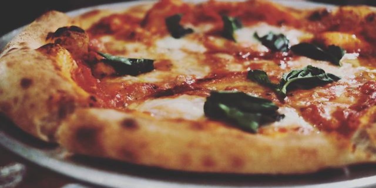 Post drink pizza.
