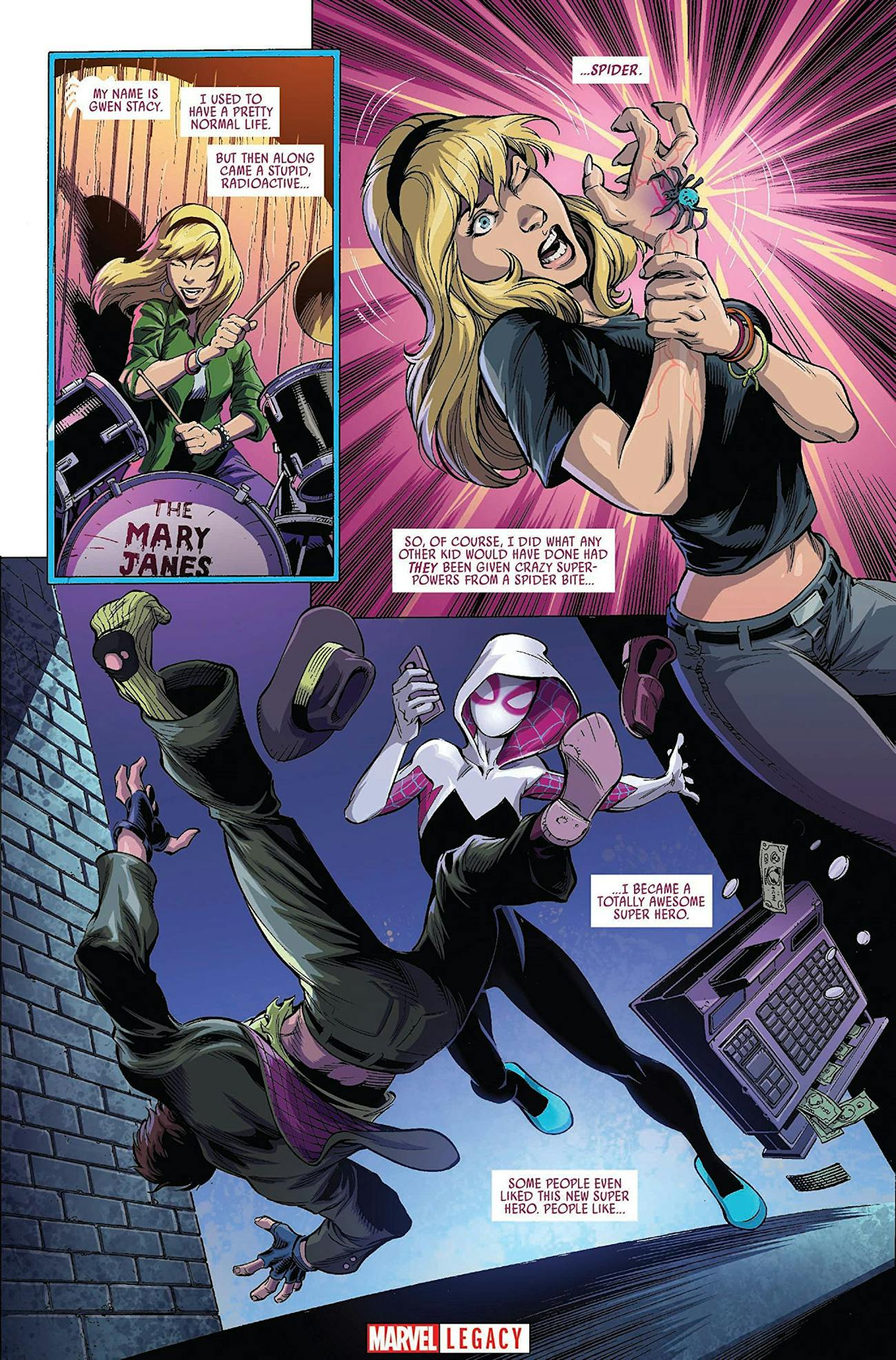 Marvel S Spider Gwen Bryce Dallas Howard Discovers Gwen Stacy S Alter